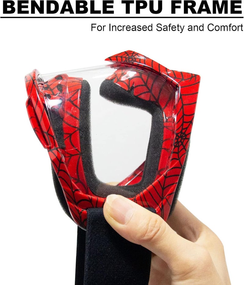 CoPvner Store Dirt Bike Goggles for Motorcycle, ATV, Motocross, Riding, Offroad - Adult, Men, Women, Youth, Kids - Image 4